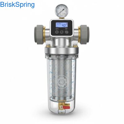 40 Micron Fully Automatic Reusable Spin Down Water Pre Filter for Whole House Sediment Removal