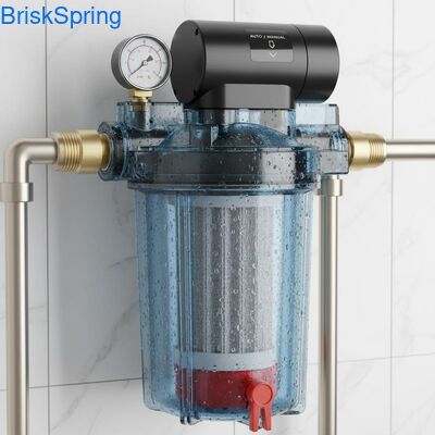 40 Micron Fully Automatic Reusable Spin Down Water Pre Filter for Whole House Sediment Removal