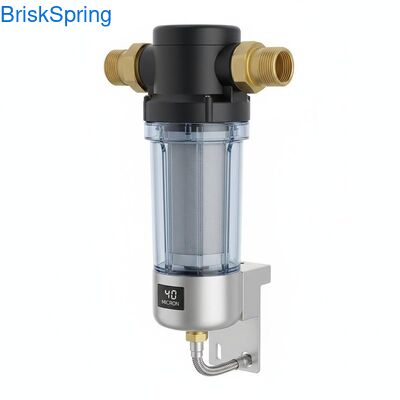 40 Micron Fully Automatic Reusable Spin Down Water Pre Filter for Whole House Sediment Removal