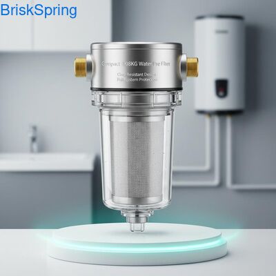 Compact 1.08KG Water Pre Filter with Clog-Resistant Design and Full-System Protection