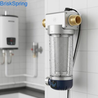 40 Micron Fully Automatic Reusable Spin Down Water Pre Filter for Whole House Sediment Removal