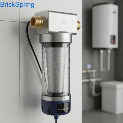 40 Micron Fully Automatic Reusable Spin Down Water Pre Filter for Whole House Sediment Removal