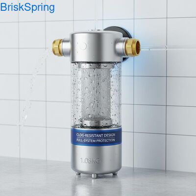 Compact 1.08KG Water Pre Filter with Clog-Resistant Design and Full-System Protection
