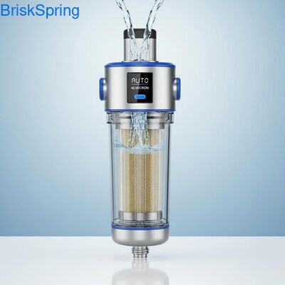 40 Micron Fully Automatic Reusable Spin Down Water Pre Filter for Whole House Sediment Removal
