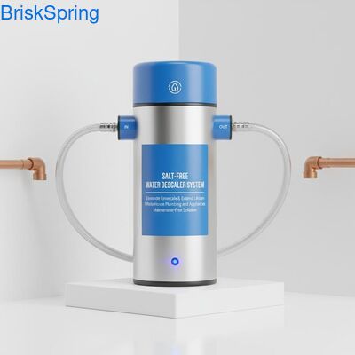 Eco-Friendly Salt-Free Water Descaler System with 10,000 Gallons Capacity and Maintenance-Free Whole House Descaler