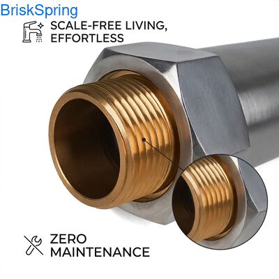 Advanced Saltless Hard Water System: Chemical-Free Descaler & Conditioner for Zero-Maintenance Scale Control