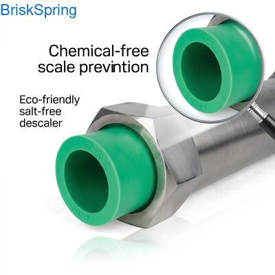 Eco-Friendly Salt-Free Water Descaler System with 10,000 Gallons Capacity and Maintenance-Free Whole House Descaler
