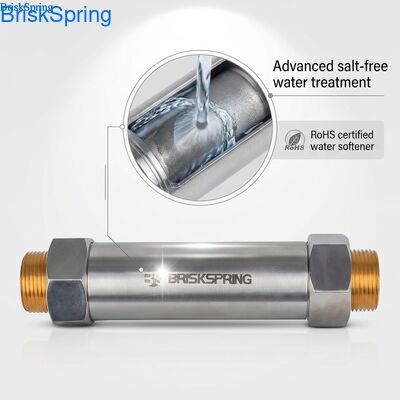 Eco-Friendly Salt-Free Water Descaler & Softener - RoHS Certified for Home Pipes and Appliances