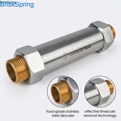 Stainless Steel Food-Grade Water Descaler – Rust-Proof, Corrosion-Resistant, Multi-Pipe Compatible for Indoor & Outdoor Use