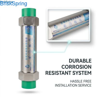 Salt-Free Water Descaler for Home: Stop Hard Water Scale, Improve Efficiency & Prolong Appliance Lifespan Without Chemicals