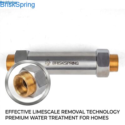 Stainless Steel Food-Grade Water Descaler – Rust-Proof, Corrosion-Resistant, Multi-Pipe Compatible for Indoor & Outdoor Use