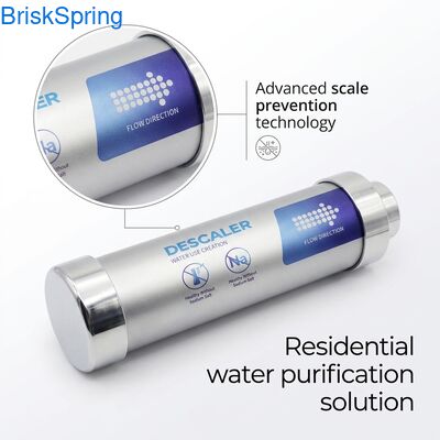 Whole House Saltless Water Conditioner: Prevent Limescale Buildup and Protect Plumbing & Appliances Without Chemicals
