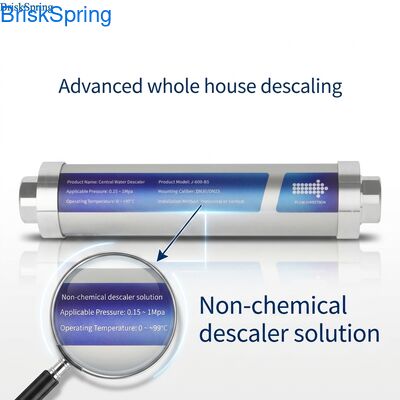 Salt-Free Water Descaler for Home: Stop Hard Water Scale, Improve Efficiency & Prolong Appliance Lifespan Without Chemicals