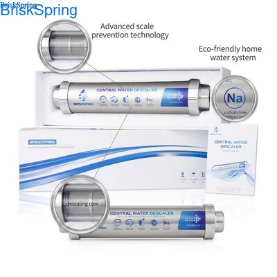 Salt-Free Water Descaler for Home: Stop Hard Water Scale, Improve Efficiency & Prolong Appliance Lifespan Without Chemicals