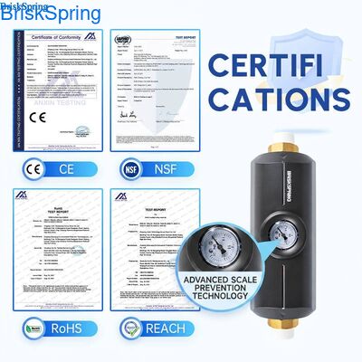 Saltless Water Descaler System for Home – Eco-Friendly Physical Technology, No Chemicals or Salt Needed