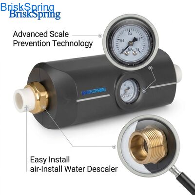 Eco-Friendly Water Descaler with Physical Water Conditioning Technology for 10,000 Gallon Capacity