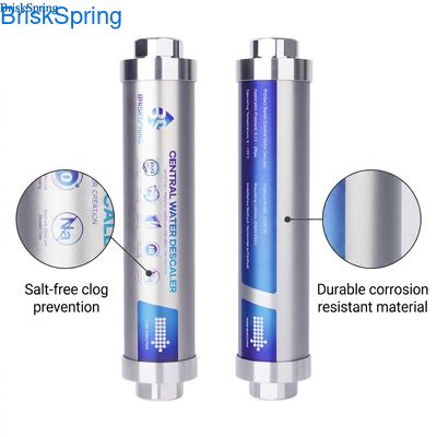 Salt Free Anti Clog Water Softener With Safe Durable Corrosion Resistant Material