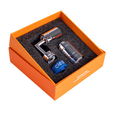 720° Full Rotation Micro Nano Bubble Faucet Aerator with Gas-Liquid Cutting Technology and H59-1 Brass SUS304 Stainless Steel Construction