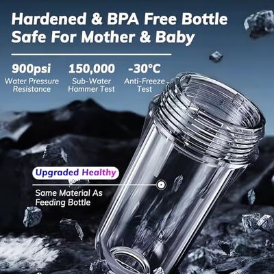 Tenth-Generation Whole-House Water Pre-Filter with 40 μm Filtration Accuracy, Water-Driven Scraping, and Reusable Mesh Filter
