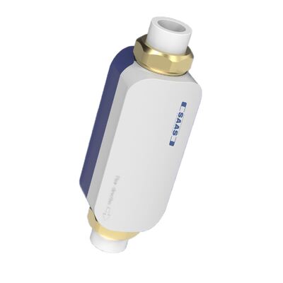 Salt-Free Whole House Water Descaler with Pure Physical Ion Polarization Technology for No Salt or Chemicals and Maintenance-Free Operation