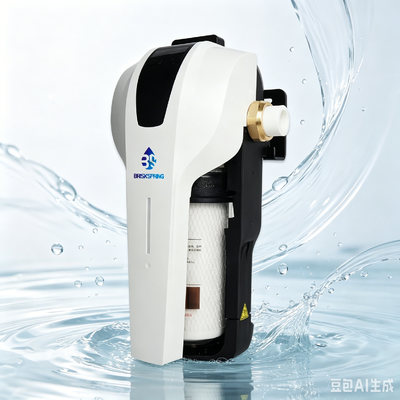 Compact Whole House Water Filter with 3-Second Twist-to-Change Cartridge and High Flow 15 L/min Central Water Purifier