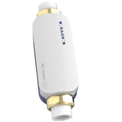 Whole House Water Descaler with Pure Physical Ion Polarization Technology for Salt-Free Hard Water Treatment and Maintenance-Free Operation