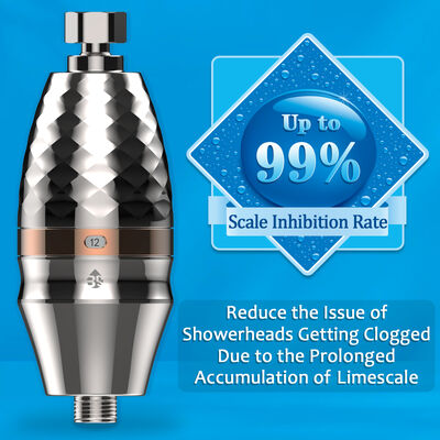 Multi-Stage Shower Water Filter with Chlorine Removal and 16 L/min Flow Rate for Healthier Skin