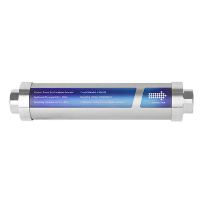 J-600-BS Whole House Water Descaler with Pure Physical Ion Polarization No Magnetism or Electricity and 4 T/H Flow Capacity