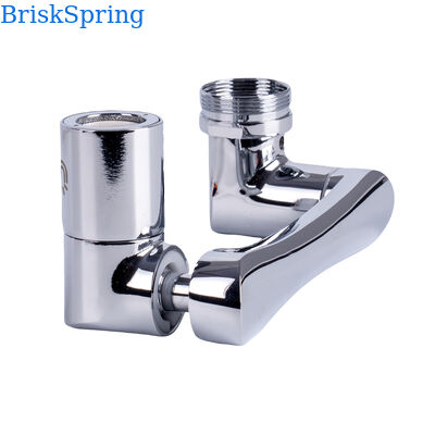 1440° Multi-Joint Rotating Micro Nano Bubble Faucet Aerator with Gas-Liquid Cutting Technology and H59-1 Brass Construction