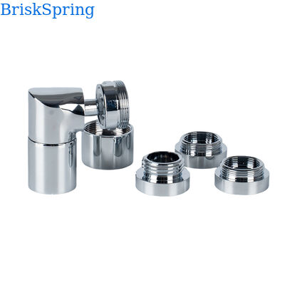 720° Full Rotation Micro-Nano Bubble Faucet Aerator with H59-1 Brass and SUS304 Stainless Steel for Deep Cleaning Using Gas-Liquid Cutting Technology