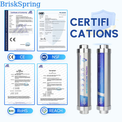 Q1 Whole House Non-Salt Water Descaler Wall-Mounted Anti-Scale System with 10-Year Service Life