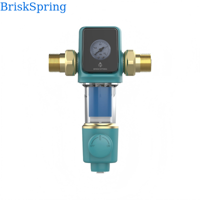 Whole House Water Filter with 40 Micron Filtration Manual Backwash and 22 GPM Flow Rate