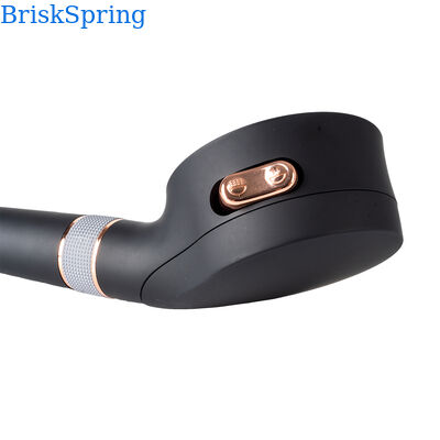 Black Rose Gold Micro Nano Bubble Shower Head 3 Spray Modes Water Saving Handheld Shower
