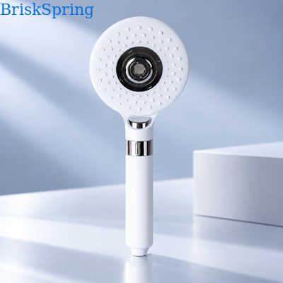 Micro Nano Bubble Handheld Shower Head 3 Spray Modes SUS304 ABS Water Saving BriskSpring