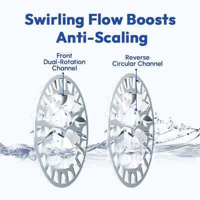 Whole House Water Descaler 5000L/H Flow Rate with 99.99% Anti-Bacterial Performance and No Electricity