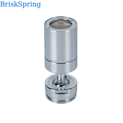 360° Full Rotation Ultra Fine Bubble Generator with Gas-Liquid Cutting Technology and H59-1 Brass + SUS304 Stainless Steel Construction