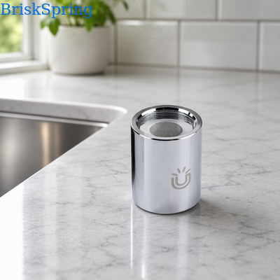 Micro-Nano Bubble Faucet Aerator with Gas-Liquid Cutting Technology Stainless Steel Mesh for Deep Cleaning