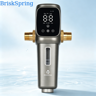 Fully Automatic Whole House Water Prefilter with 40 Micron Precision Filtration and SUS 316L Stainless Steel Mesh