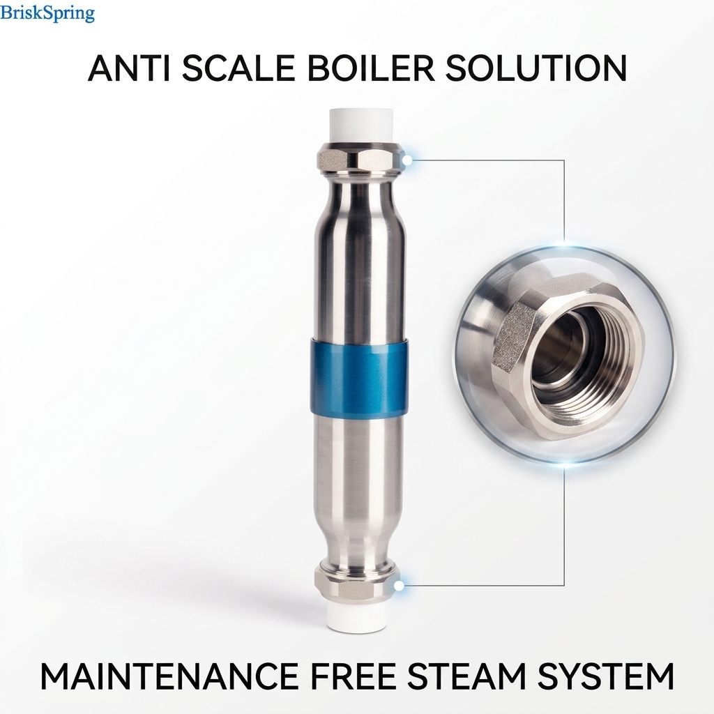 Boiler Scale Filter Lead-Free Anti-Scale Water Softener for Steam Boilers