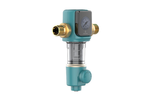 Reusable Whole House Water Filter 300 Micron Spin Down Water Sediment Filter For House
