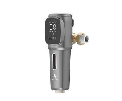 Reusable Spin Down Sediment Water Filter 40 Micron With Auto Clean And Discharge Function