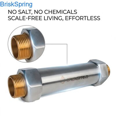 Whole House Saltless Water Conditioner: Reduce Hard Water Scale & Improve Water Quality Without Chemicals or Maintenance