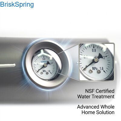 Brass Whole House Water Descaler 5T/H Flow NSF RoHS Certified