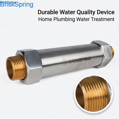 RoHS Certified Salt-Free Water Descaler System, Maintenance-Free Electronic Water Conditioner for Home Plumbing, 0.15MPa Pressure