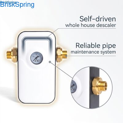 Self-Driven Non-Chemical Water Descaler with 5T/H Flow Rate and NSF Certification for Whole House Plumbing