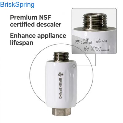 NSF Certified Premium Mini Size Water Descaler for Bathroom and Kitchen Water Use
