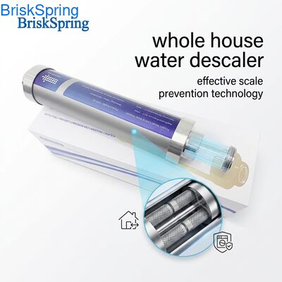 SAAS Technology Washer Protection Water Descaler With Whole House Scale Inhibition Physical Anti Scaling System
