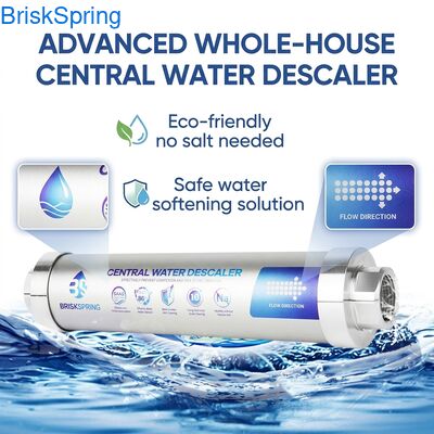 Salt Free Anti Clog Water Softener With Safe Durable Corrosion Resistant Material