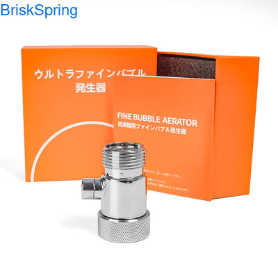 Ultra Fine Bubble Generator with 0.1-50 Microns Bubble Size for 300% Pesticide Residue Removal and 20% Water Saving in Washing Machines