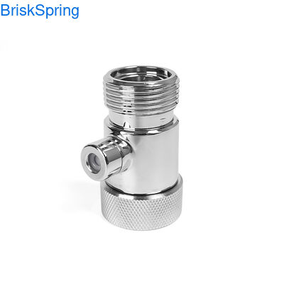 Brass & Stainless Steel Ultra Fine Bubble Generator for Showers with Purified Water and Deep Skin Cleansing
